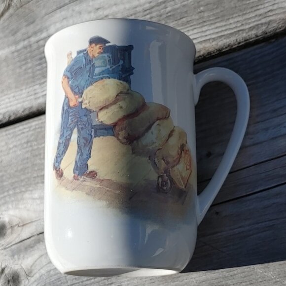 VINTAGE CO OP 75 China Tea Cup 1914-1989 - Picture 1 of 6